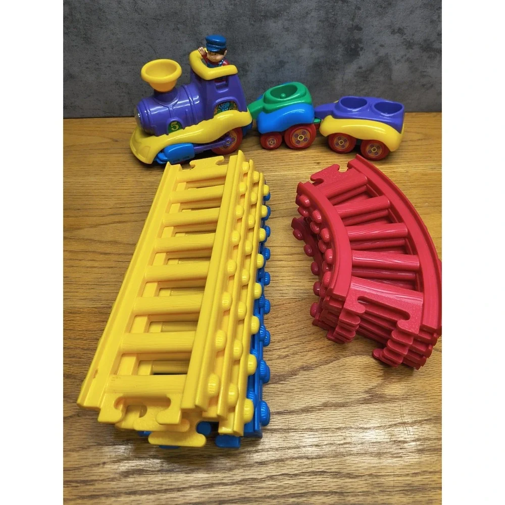 Shelcore Shakin' Railway‎ Roalroad Train Wagon Track Figures 2000 Vintage